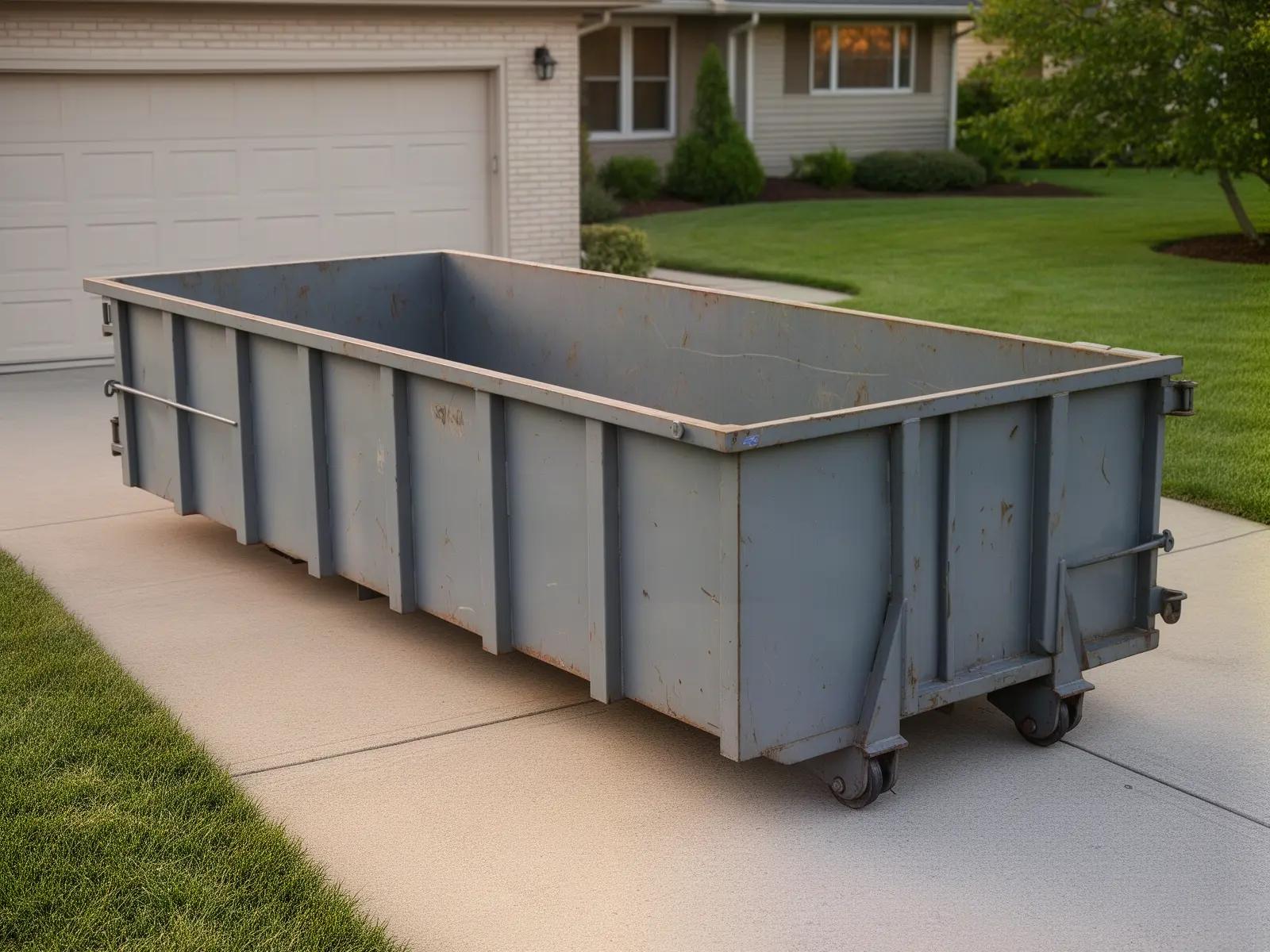 Roll-off dumpster from Snider's Wichita Dumpster Rental in Wichita, KS